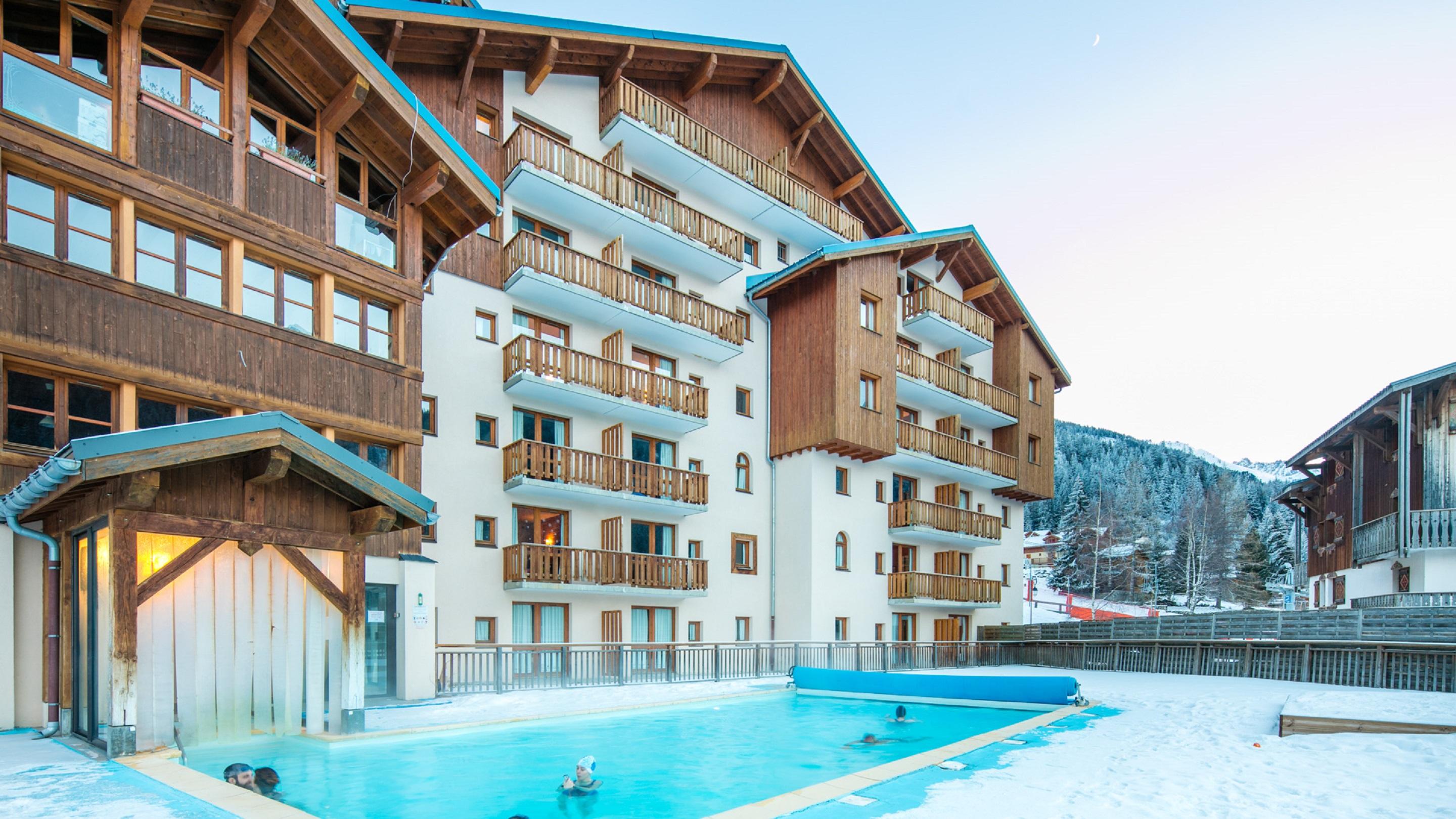 Vacanceole - Residence La Turra Valfrejus Exterior foto